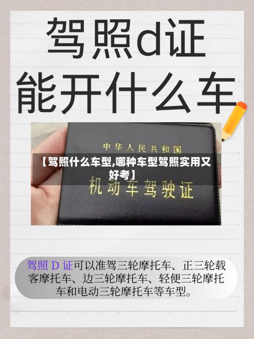 【驾照什么车型,哪种车型驾照实用又好考】