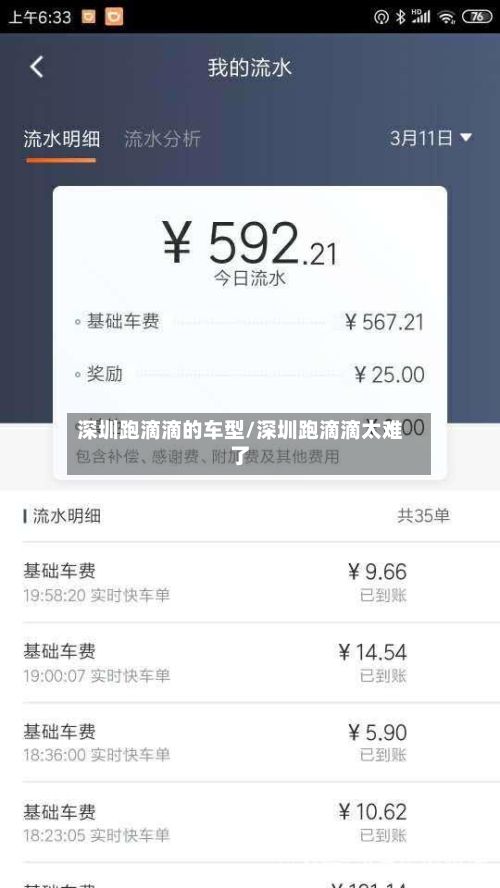 深圳跑滴滴的车型/深圳跑滴滴太难了