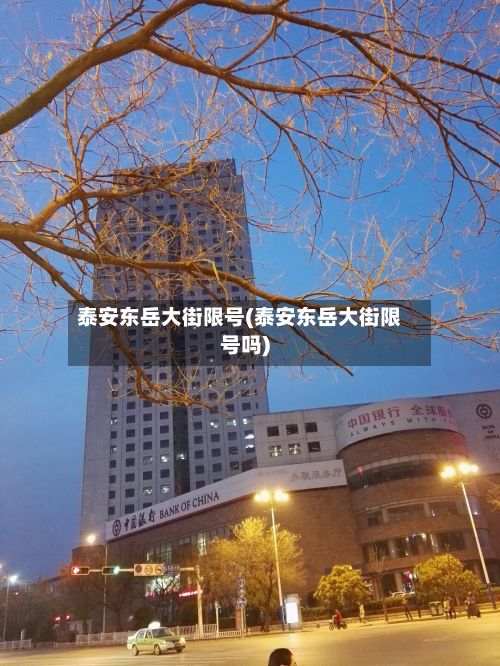 泰安东岳大街限号(泰安东岳大街限号吗)-第2张图片