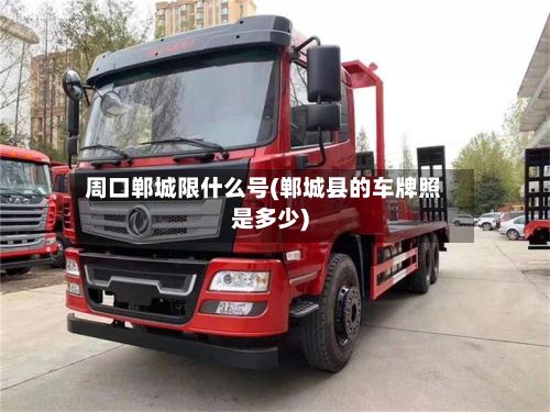 周口郸城限什么号(郸城县的车牌照是多少)