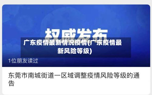 广东疫情最新情况疫情(广东疫情最新风险等级)-第2张图片