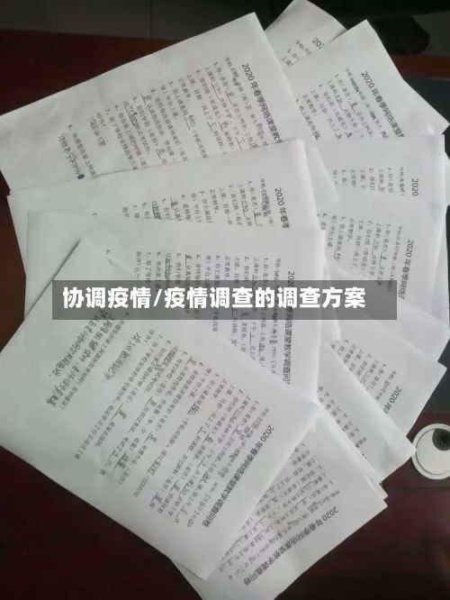协调疫情/疫情调查的调查方案