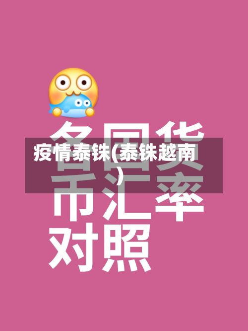 疫情泰铢(泰铢越南)-第2张图片
