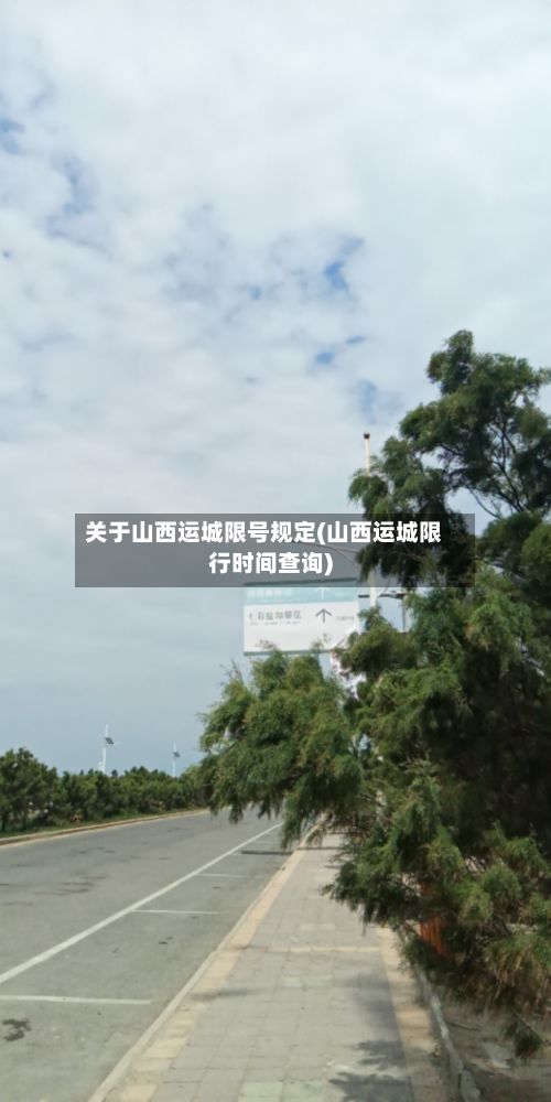 关于山西运城限号规定(山西运城限行时间查询)