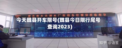 今天魏县开车限号(魏县今日限行尾号查询2023)-第2张图片