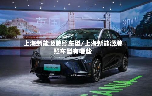 上海新能源牌照车型/上海新能源牌照车型有哪些-第2张图片