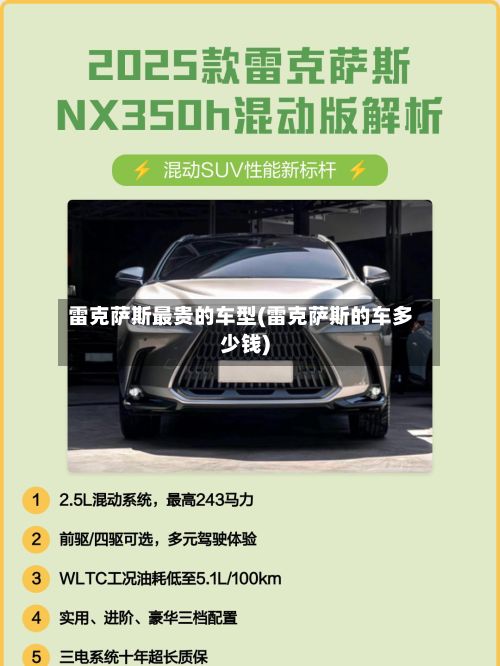 雷克萨斯最贵的车型(雷克萨斯的车多少钱)