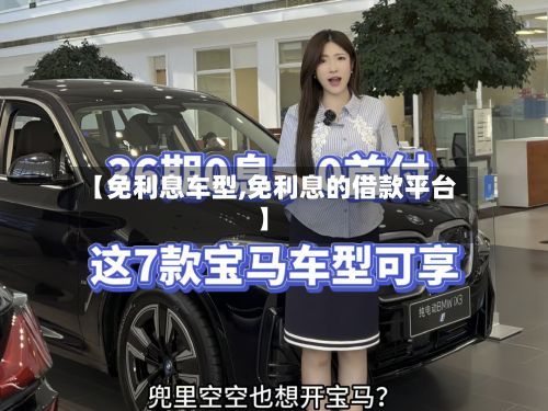 【免利息车型,免利息的借款平台】-第3张图片